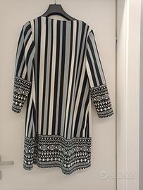 Abito donna a righe tg 48