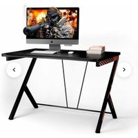 NUOVA COSTWAY Scrivania Gaming Ergonomica da 116 C