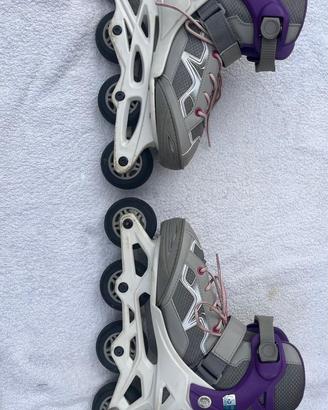 Pattini in linea regolabili (Taglia 35-38)