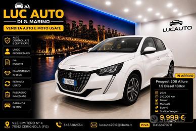 Peugeot 208 BlueHDi 100 Stop&Start 5 porte Allure
