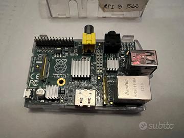 Raspberry Pi B 512Mb, mini computer con case
