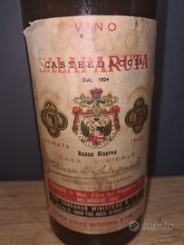 Vino rosso Corvo Casteldaccia RossoRiserva del1962