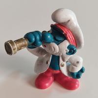 Grande puffo capitano. Originale Pejo Schleich