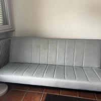Divano letto in tessuto