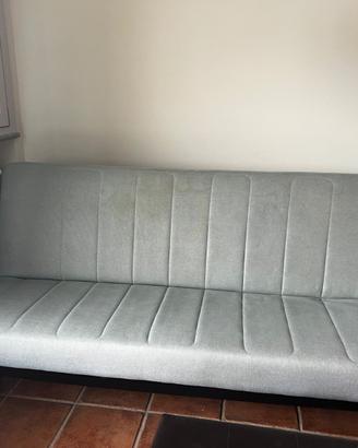 Divano letto in tessuto