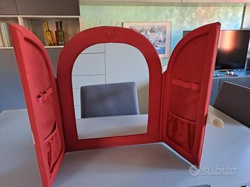 Specchio con ante laterali