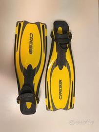 cressi pinne gialle reaction ebs