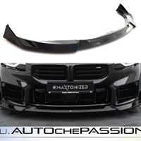 Splitter/spoiler paraurti anteriore V5 per BMW M2 