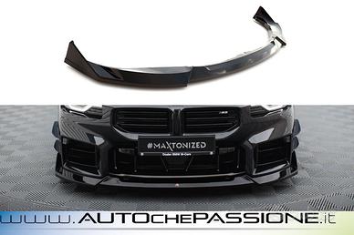 Splitter/spoiler paraurti anteriore V5 per BMW M2 