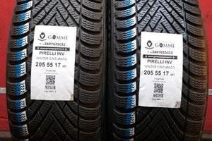 2 gomme 205 55 17 pirelli inv a3863