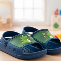 Ciabattine per bimbi taglia 21 tema dinosauri