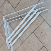 Staffe per mensola portata 300kg - 50cm x 32 cm
