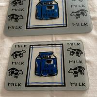 Set 2 Taglieri in vetro temperato