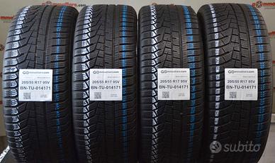 4 pneumatici hankook 205/55 r17 95v tu15808