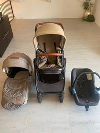 Trio ovetto+culla+passeggino (Kinderkraft)