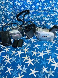 2 videocamere mini dv Canon e panasonic