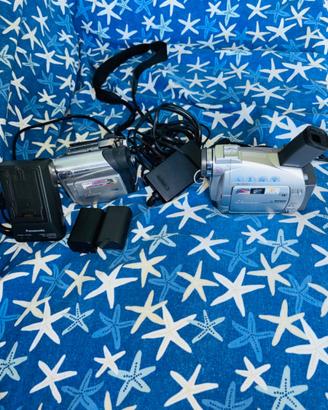 2 videocamere mini dv Canon e panasonic
