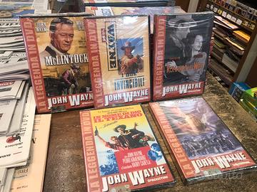 5 DVD John Wayne- La leggenda Western