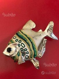 Soprammobile argento Saturno