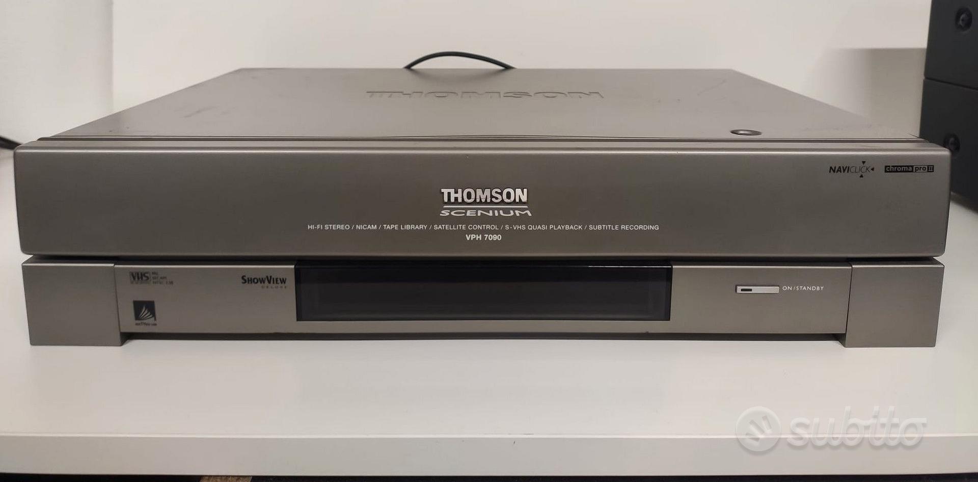 THOMSON SCENIUM VIDEOREGISTRATORE VPH 7090 VHS - Audio/Video In vendita ...