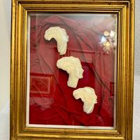 Quadro con cammei in madreperla