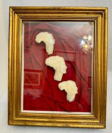 Quadro con cammei in madreperla