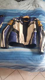 Tuta SPIDI due pezzi ,guanti e casco