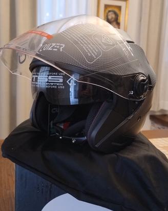 casco jet nuovi con doppia visiera 