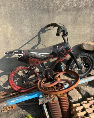 Bicicletta Bmx  a moto