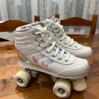 Pattini 4 ruote nuovi+protezioni