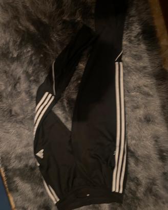 Adidas pantaloni tuta neri