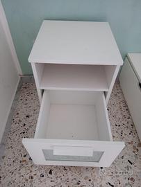 letto Ikea + comodini e materasso molle insacchett