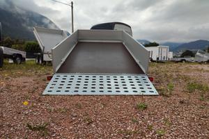 CARRELLO RIMORCHIO BASCULANTE MOTO/MACCHINARI