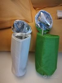 Porta bottiglia lattina refrigerante N.2 zip ganci