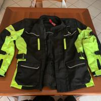Giacca Tour Ixs Evans St Nero Giallo Fluo