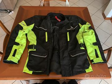 Giacca Tour Ixs Evans St Nero Giallo Fluo