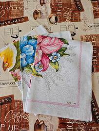 3 tovagliette 50x70 nuove in lino
