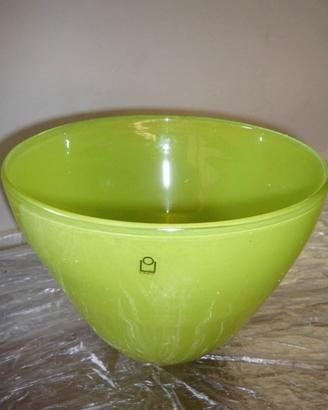 Ichendorf vaso cristallo verde mela d. 30 cm h.28