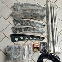 Struttura per pensilina lineare di Metri 9,5