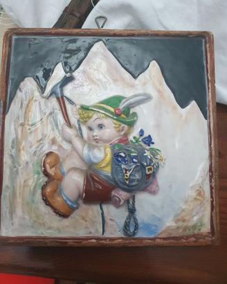 placca murale anni 50