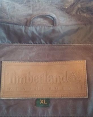 Giaccone Timberland in pelle tg 60/62 anni '80