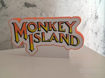 Lampada LED Monkey Island Insegna Lightbox