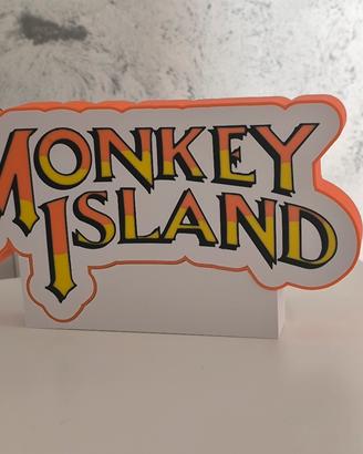 Lampada LED Monkey Island Insegna Lightbox