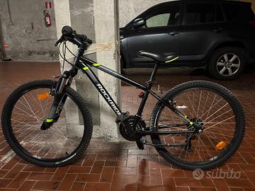 Bici Mtb ROCKRIDER St 500 nero/verde 2