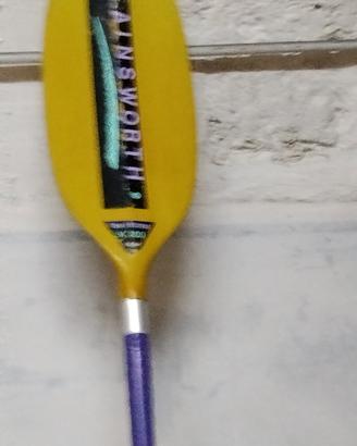 canoa con pagaia e paraspruzzi 