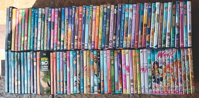 100 DVD cartoni animati