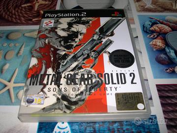 METAL GEAR SOLID 2 ORIGINALE E COMPLETO