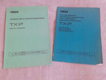 Manuale Yamaha TX1P expander vintage