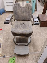 Sedia barbiere vintage