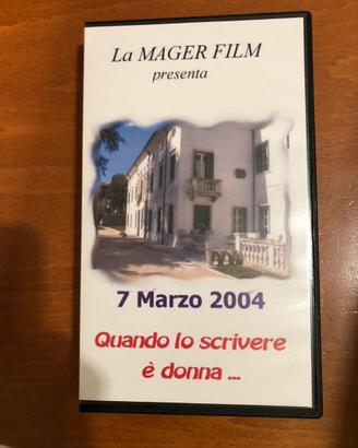 Videocassetta 7 marzo 2004 - lo scrivere è donna.